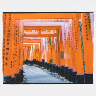 Manta Polar Cincuenta sombras de naranja - Senbon Torii, Kyoto