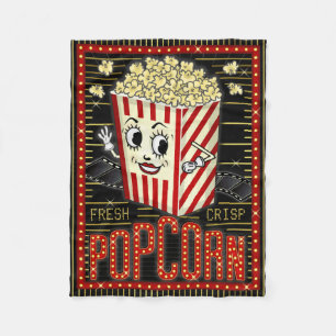 Manta Polar Cine de cine Marquee Popcorn