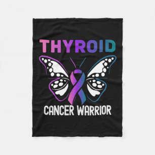 Manta Polar Cinta de mariposa para la sensibilización sobre el