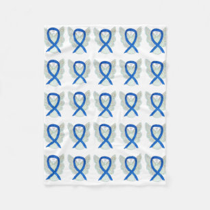 Manta Polar Cinta de sensibilización sobre el cáncer de colo