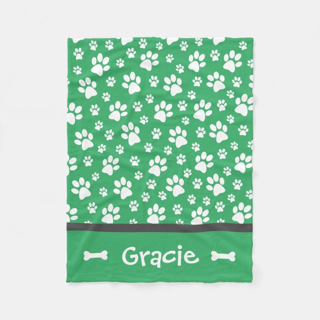 Manta Polar Cinta para la hoja de trapo impresa personalizada (Anverso)