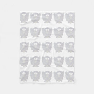 Manta Polar Cintas de gasa de sensibilización sobre el cáncer