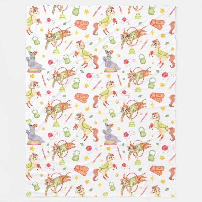 Manta Polar Circo (Anverso)