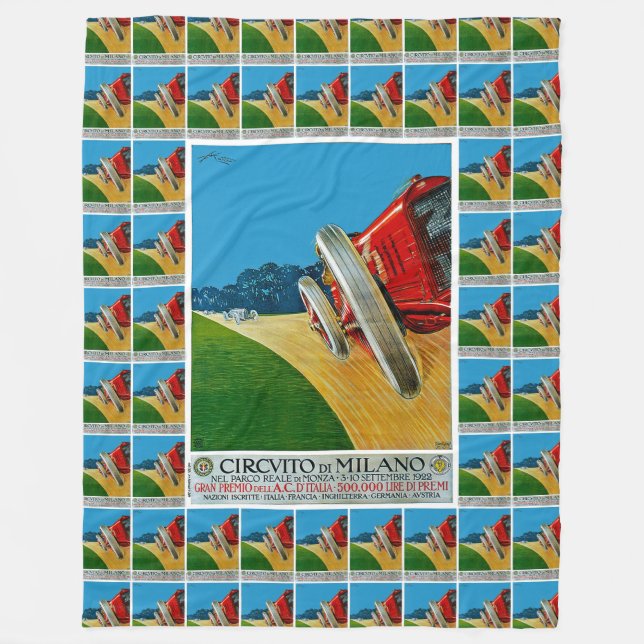 Manta Polar Circuito de Milano (Anverso)