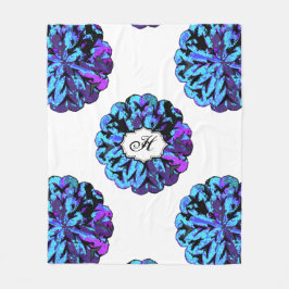 MANTA POLAR CÍRCULO ABSTRACTO WYCINANKI G