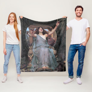 Manta Polar Círculo ofreciendo la copa a Odysseus, Waterhouse