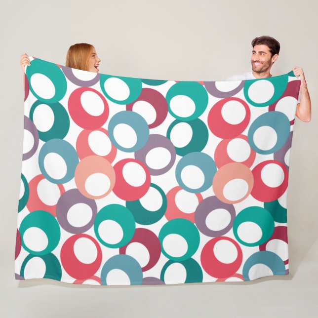 Manta Polar Círculos de oliva (In situ)