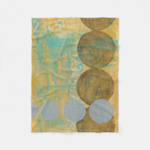 Manta Polar Círculos oscuros y grises con números