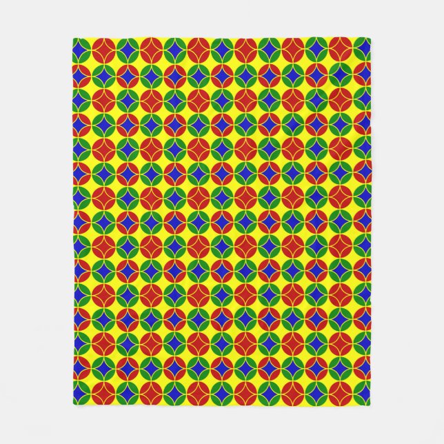 Manta Polar Círculos primarios-01-FLEECE BLANKET M (Anverso)