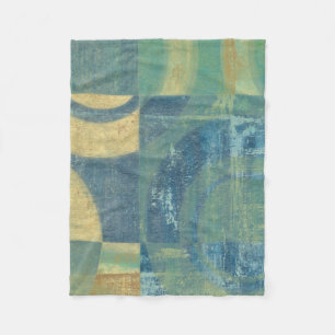 Manta Polar Círculos y paneles multicolores