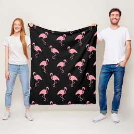 Manta Polar Cisne Rosa