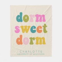 Cita de Dorm colorida de regalo de graduación pers