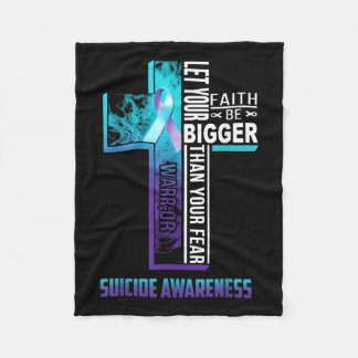 Manta Polar Cita De Fe Cristiana Para Suicidio De Salud Mental