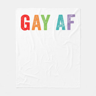 Manta Polar Cita del orgullo gay gay gay arcoiris gay gay gay