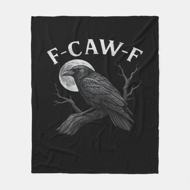 Manta Polar Cita divertida F-Caw-F (Anverso)