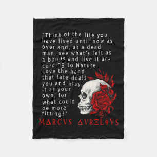 Manta Polar Cita Estólica Marcus Aurelius Y Stull Stoicism Gif