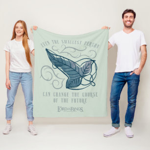 Manta Polar Cita Gráfica del Broche Élfico de la Comunidad