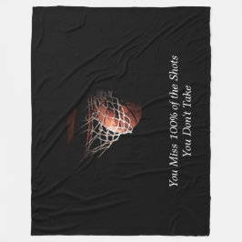 Manta Polar Cita motivadora Baloncesto