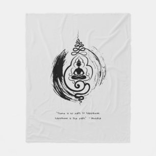 Manta Polar Cita Zen: Sabiduría y meditación
