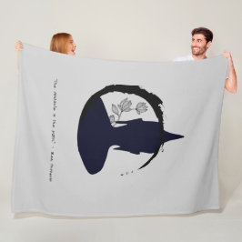 Manta Polar Cita Zen: Sabiduría y meditación