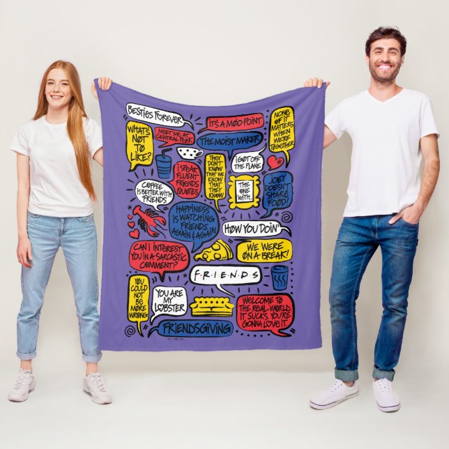 Manta Polar Citas de amigos™ (In situ)