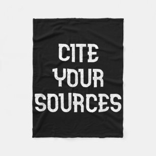 Manta Polar Cite Your Sources Divertido Debate