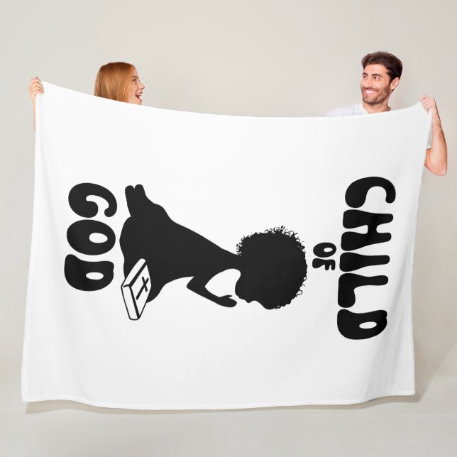 Manta Polar Cito De Dios De La Biblia (In situ)