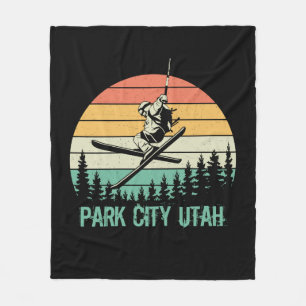 Manta Polar Ciudad del Parque de la Ciudad de Utah