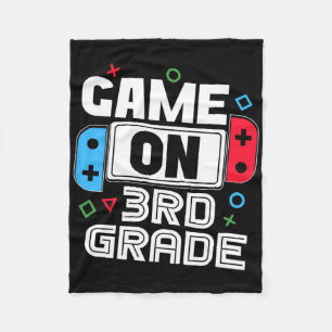 Manta Polar Ck Gamer a la escuela divertido juego niños de 3er
