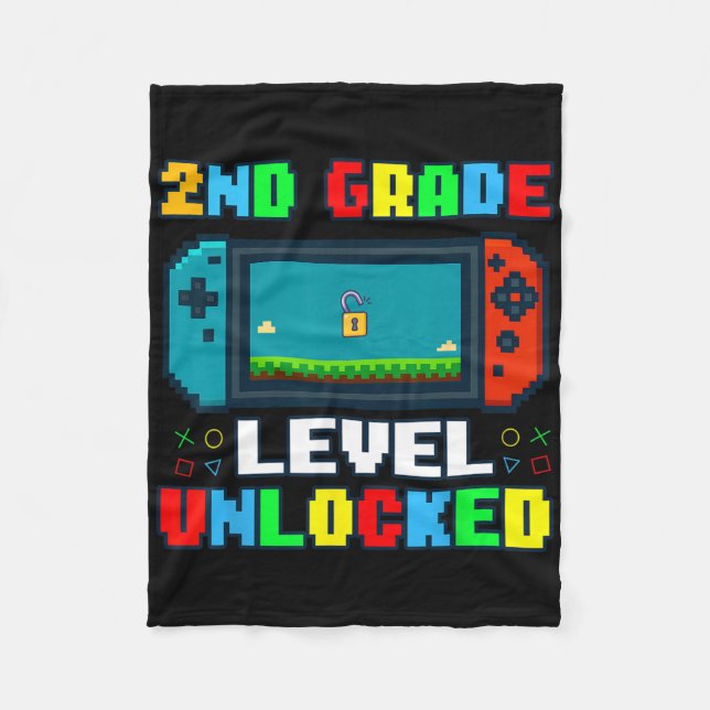 Manta Polar Ck To School 2nd Grade Level Unlocked Gamer Kids B (Anverso)