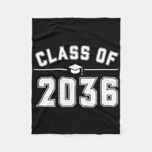 Manta Polar Cl de 2036 Crece Conmigo Primer Día de Escuela Gra