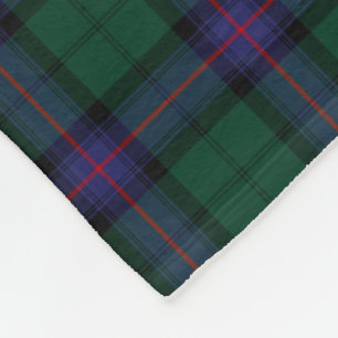 Manta Polar Clan Armstrong Scottish Tartan Plaid Pattern