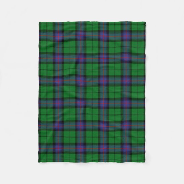 Manta Polar Clan Armstrong Tartan Plaid (Anverso)