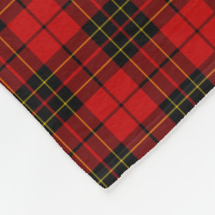 Manta Polar Clan Brodie Scottish Tartan Plaid Pattern