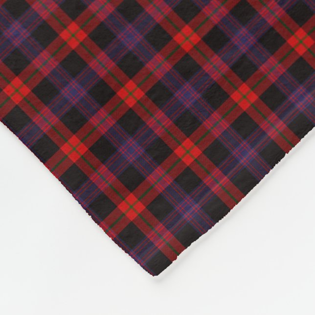 Manta Polar Clan Brown Tartan (Esquina)