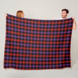 Manta Polar Clan Brown Tartan