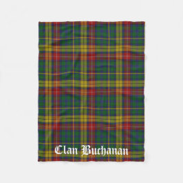 Manta Polar Clan Buchanan Tartan Fleece Blanket