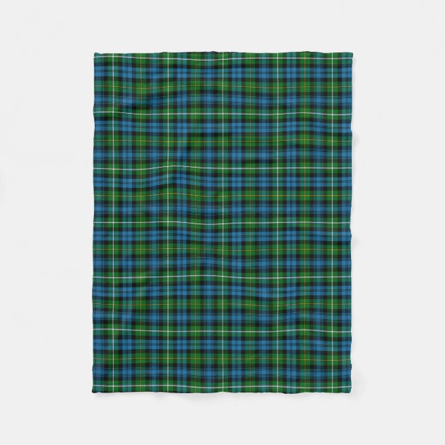 Manta Polar Clan Campbell De Argyll Tartán Plaid (Anverso)