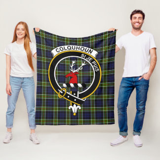 Manta Polar Clan Colquhoun Tartan Plaid