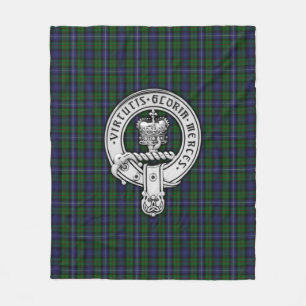Manta Polar Clan Donnachaidh (Robertson) Escudo /Hunting Tart