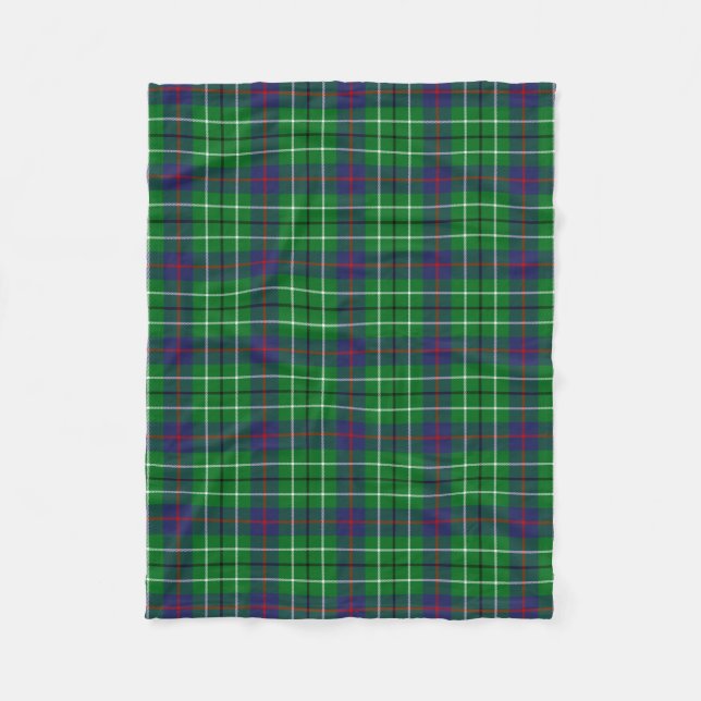 Manta Polar Clan Duncan Tartán Plaid (Anverso)