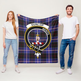 Manta Polar Clan Dunlop Modern Tartan Plaid