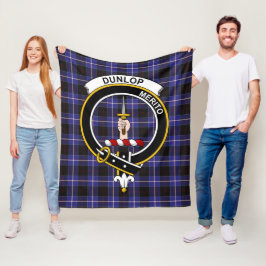 Manta Polar Clan Dunlop Tartan Plaid