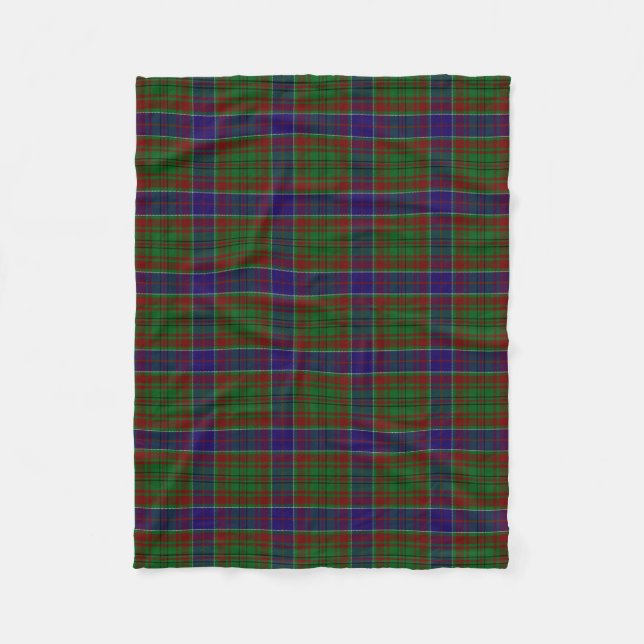 Manta Polar Clan escocés Adams Tartan Plaid (Anverso)