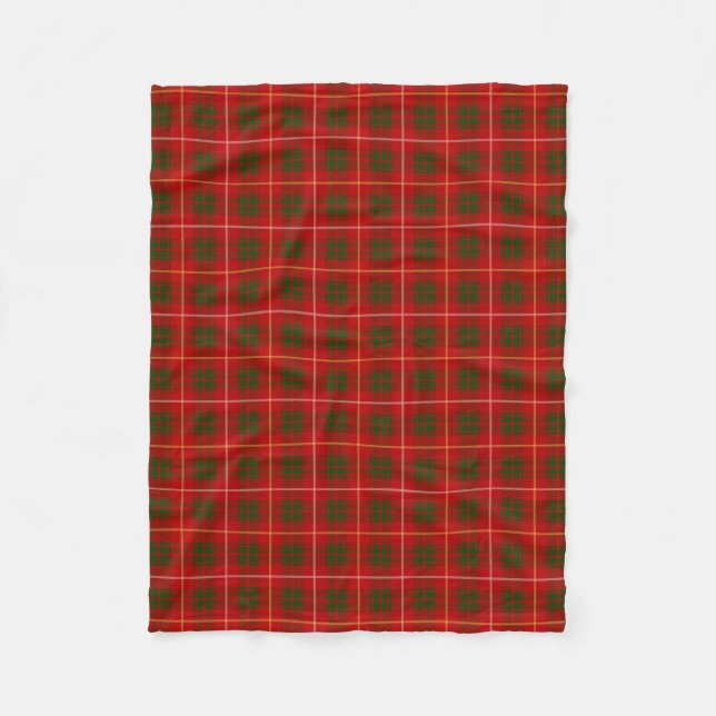 Manta Polar Clan escocés Bruce Tartan Plaid (Anverso)