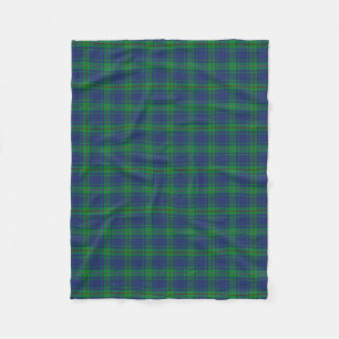 Manta Polar Clan escocés Burt Tartán Plaid
