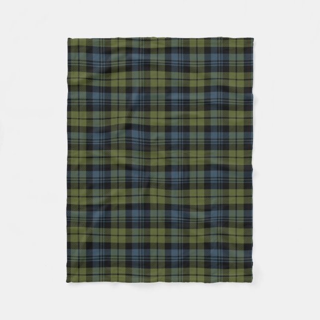 Manta Polar Clan escocés Campbell Tartan Plaid (Anverso)