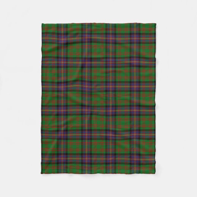 Manta Polar Clan escocés Cochrane Tartán Plaid (Anverso)