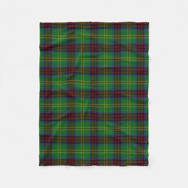Manta Polar Clan escocés Connolly Hunting Tartan Plaid (Anverso)