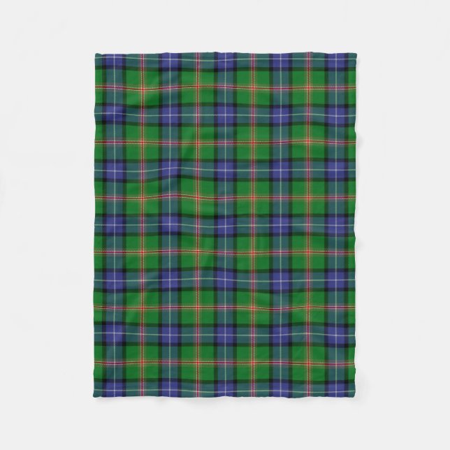 Manta Polar Clan escocés Jones Tartan Plaid (Anverso)